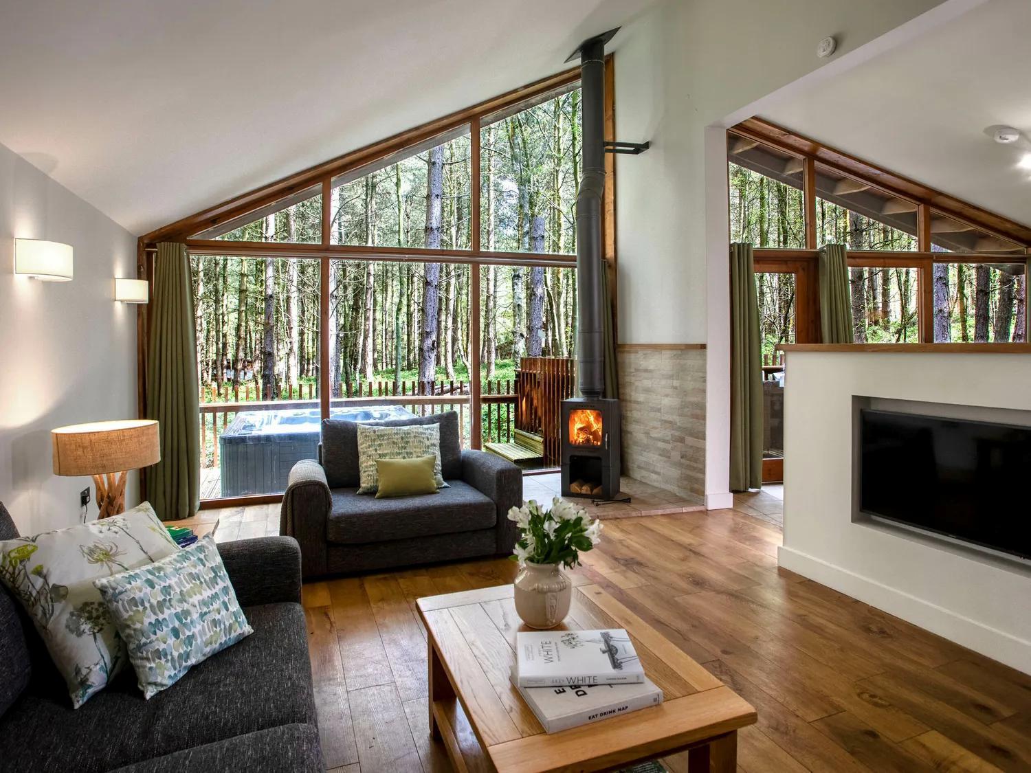 Blackwood Forest Cabins - Forest Holidays Popham Экстерьер фото